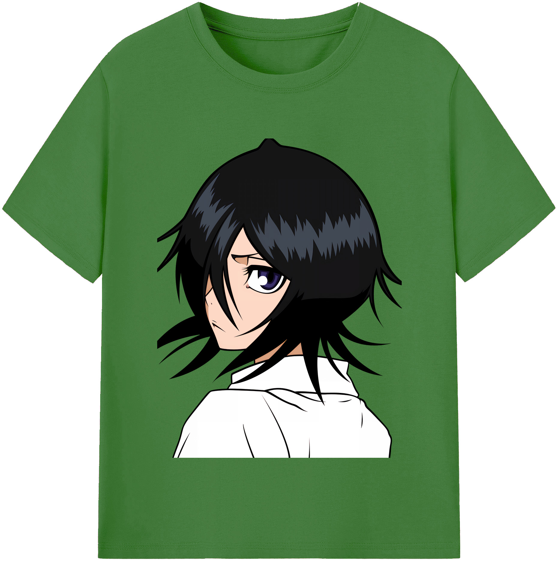 （画像用） ブリーチ 朽木ルキア BLEACH Kuchiki Rukia レディースカジュアルプリントTシャツ（綿100％）
